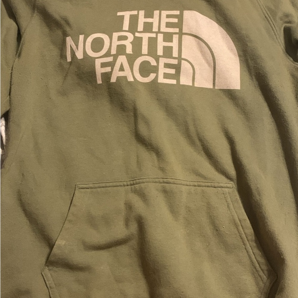 The North Face Olive Green Sweatshirt